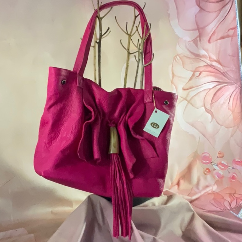 VIVA Bags of CA *NWT* Soft Pebble Italian Leather